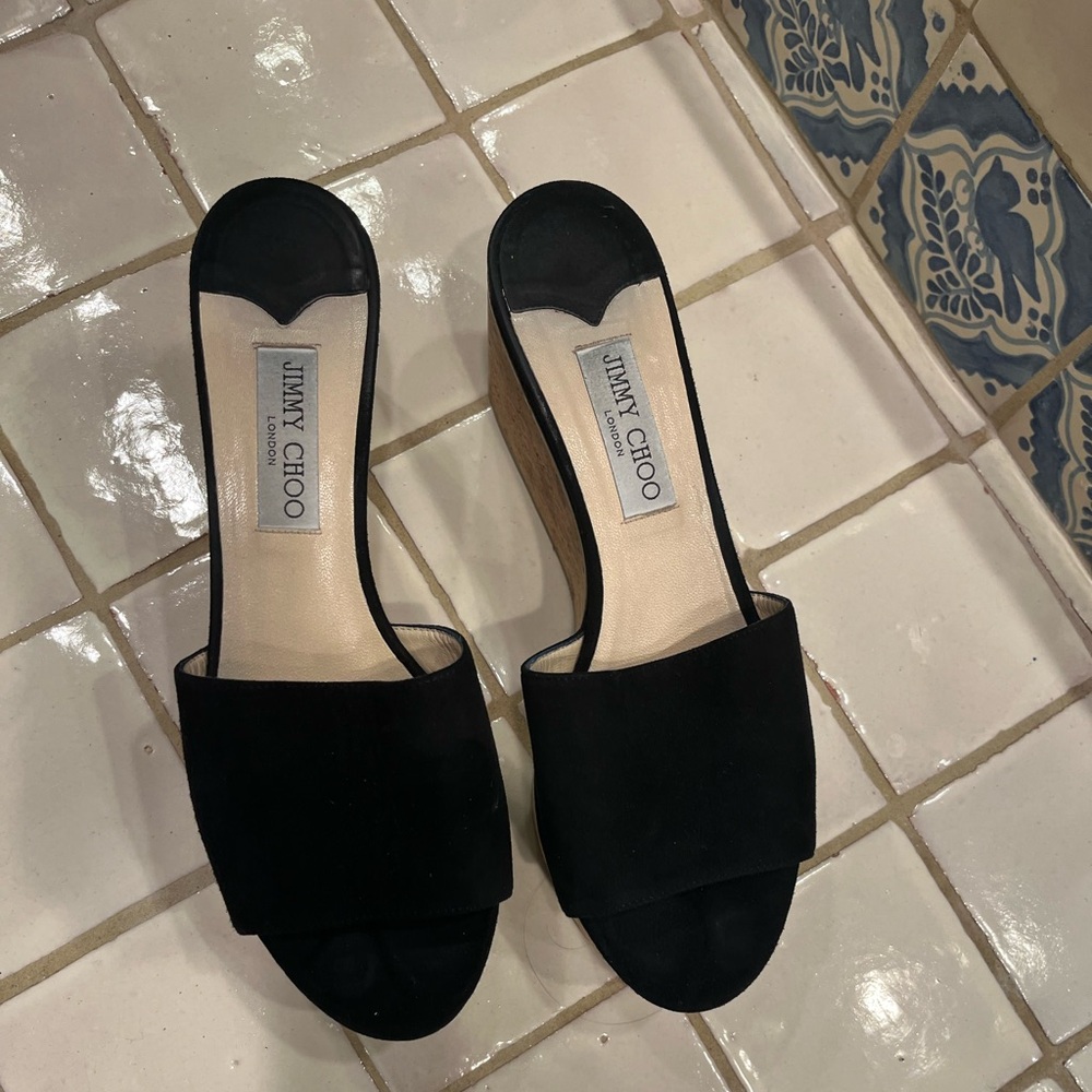 Jimmy Choo platform sandals